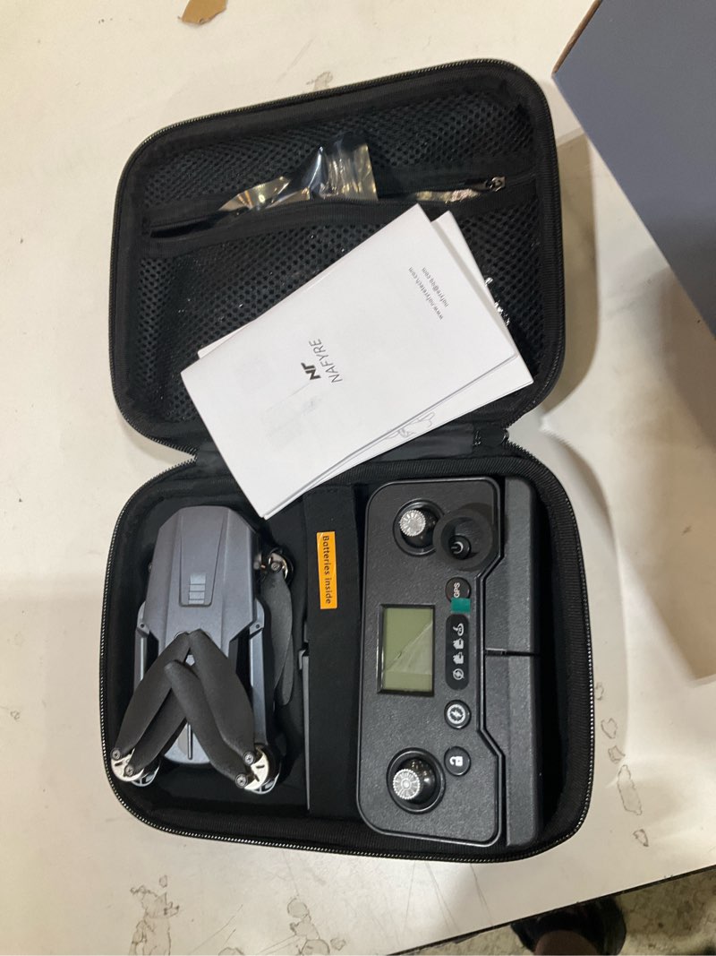 Condition photo showing Good Condition for 4k uhd gps drone with camera for adults n11 pro, 90 min 3 battery long flight time, auto return, follow me, long control range, brushless motor, 5g fpv rc quadcopter for beginners luminous radiant shimmering velvet ethereal gleaming silver