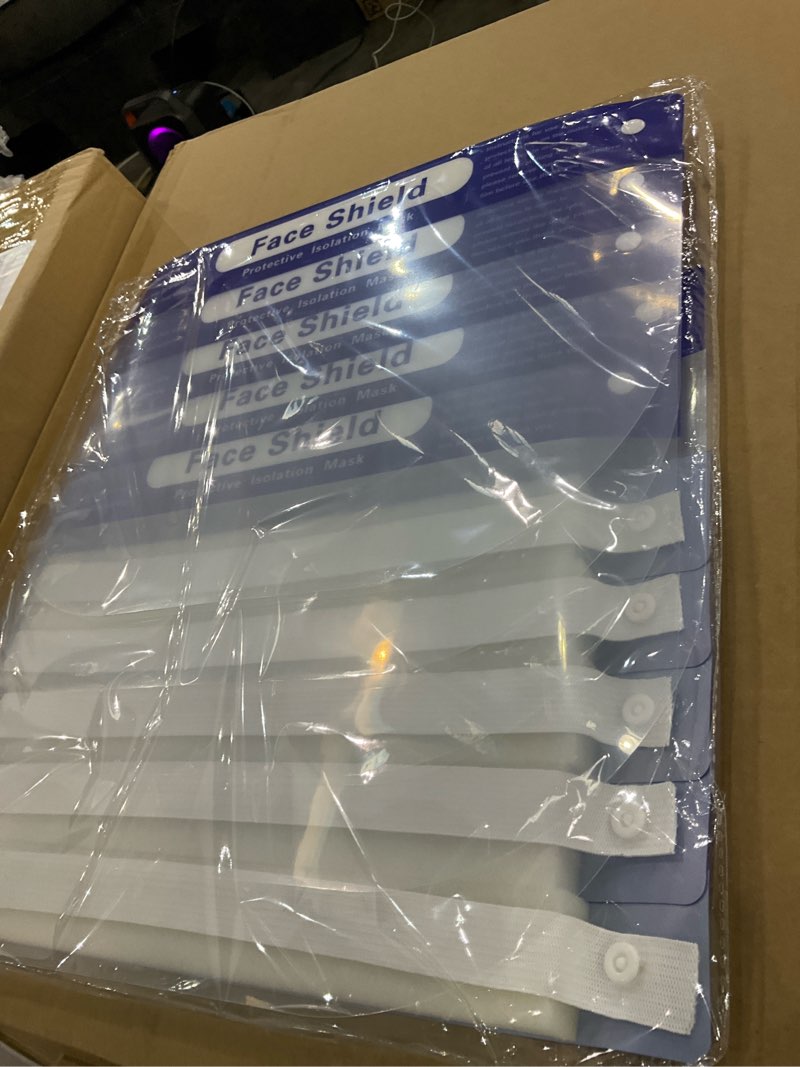 Face shield isolation mask