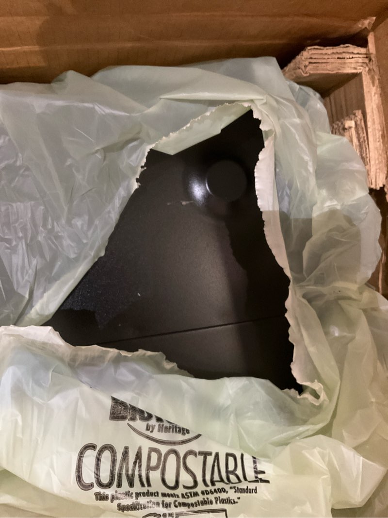 Condition photo showing As Is for master lock black premium fireproof and waterproof safe with combination dial, 1.23 cu-ft, stw123dub 1.23 cu.ft. 2-hr. fireproof, combination