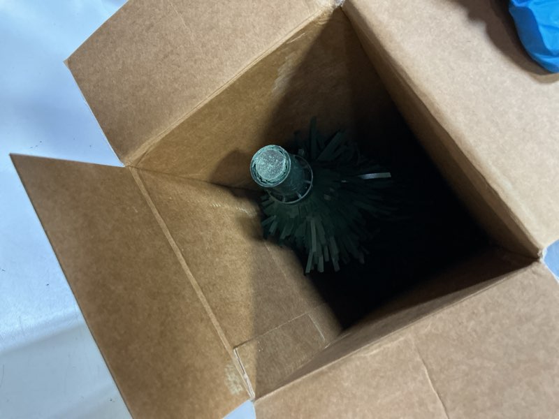 3ft Green Fiber Optic Christmas Tree,Pre-Lit Artificial Mini Christmas Tree, Tabletop Small Xmas Tre