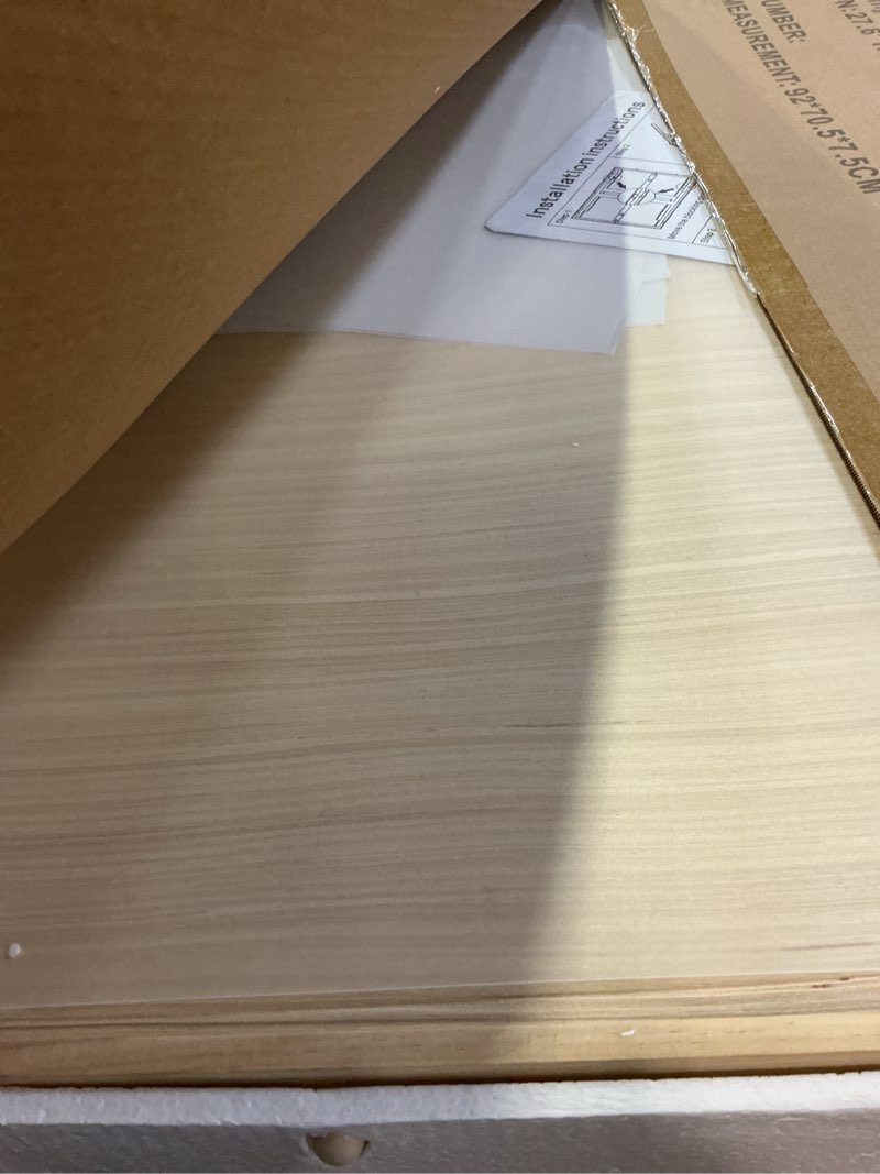 Condition photo showing Good Condition for teakmama 27.6" h tall 1500 piece puzzle table with legs, 4 drawers, 34.3" w x 26.5" d large wood folding jigsaw puzzle board with cover for adults, nature natural 1500pc