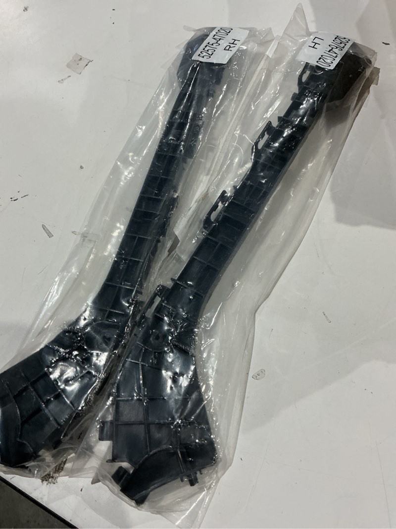 similar to rear bumper brackets for prius 2010-2015, black set shockproof with cool style, high strength