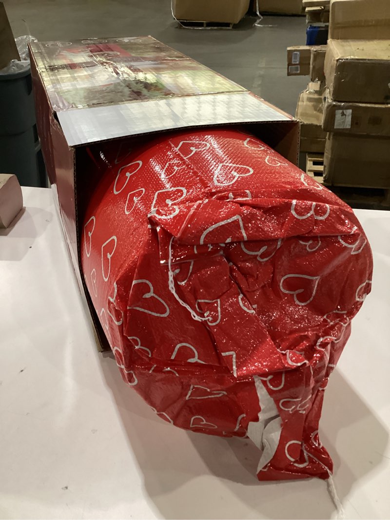 Condition photo showing New/Like New for Durable Swing Cushions Extra Thick 5" Fade-Resistant 3 Seater Waterproof Outdoor Replacement Porch Swing Cushions with Backrest for Outdoor Furniture Patio Garden Backyard(Brown 60×40×5inch)