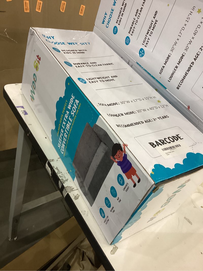 WeeSit Toddler Sofa – Soft, Supportive Kids Couch for Boys & Girls – Lightweight, Safe, and Perfect 