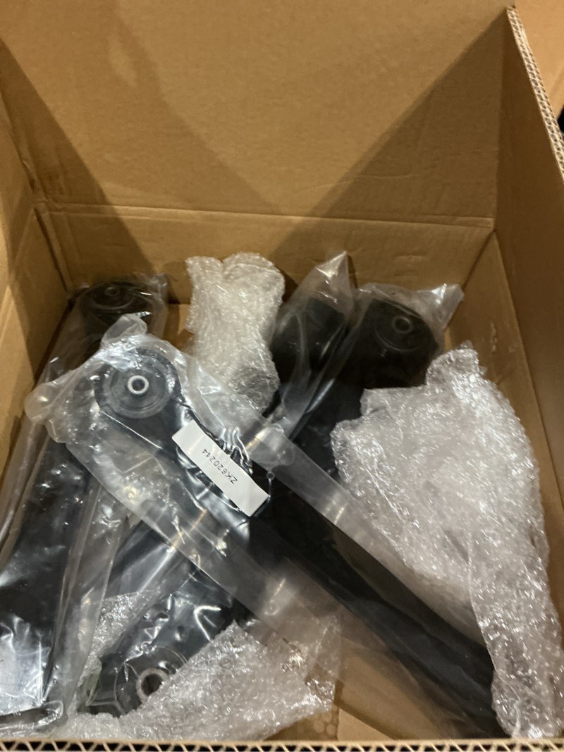 Condition photo showing New/Like New for astarpro 4pcs front upper and lower control arms compatible with 1997-2006 jeep wrangler tj with coil spring suspension