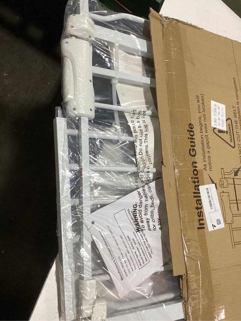 Condition photo showing Good Condition for Fairy Baby Baby Gate for Doorways Stairs Hallway 34-38.5 Inch Wide, Walk Through Child Gates with Pressure Mounted Extention Kit, Indoor Safety Child Gates for Kids or Pets 34-38.5 Inch (Pack of 1)