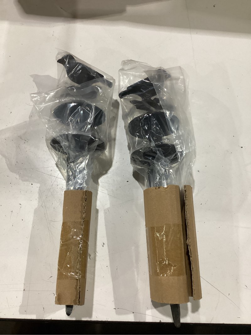 Condition photo showing New/Like New for morningro 2 pcs garden hose guide spike 12 inch heavy duty metal hose support spike aluminum decorative garden stakes protector to keeps flower beds plant yard lawn (bird) bird 2