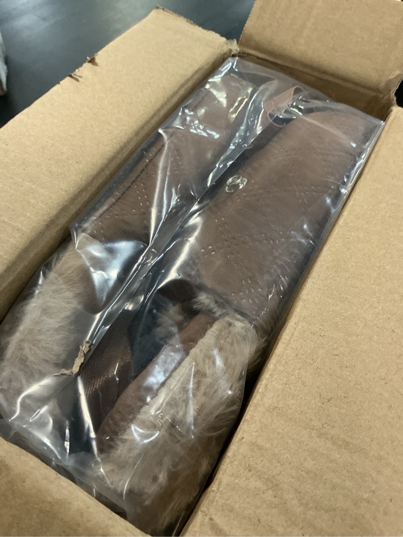 Condition photo showing New/Like New for qumy dog car seats for small dogs up to 11lbs, portable center console dog booster seat, multi-purpose puppy carseat with adjustable safety belt, travel pet car carriers for small dogs and cat, khaki