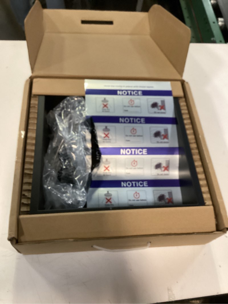 Condition photo showing Good Condition for Neodrain Shower Niche Insert Tile Ready Recessed Bathroom Cabinet(Inner Size 12" X 12"), Waterproof Stainless Steel Wall Niche Shelf No Tiled Needed for Shower Storage, Matte Black