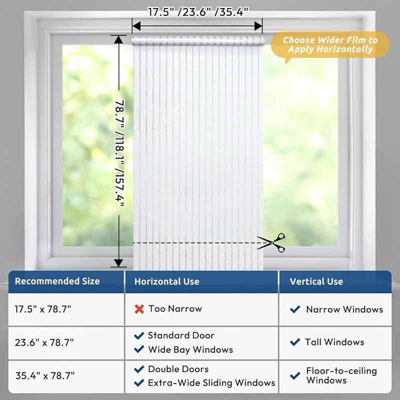 Project Source 3.5-in Cordless White Vinyl Vertical Blinds (78-in x 84-in)