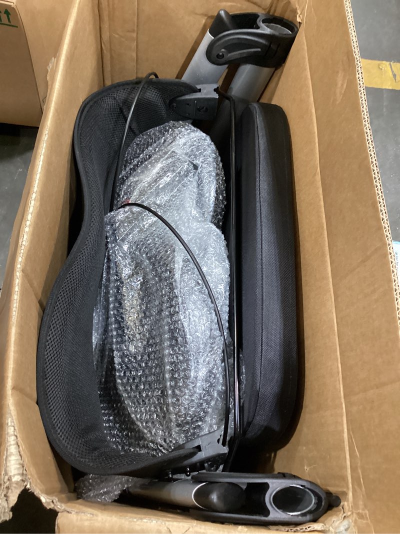 Condition photo showing New/Like New for rollator walker with seat,12" front wheels 10" rear rolling walker, extra-wide heavy-duty rollator walker with seat and brakes for seniors and adults bariatric with large aluminum (blue) 12‘’-silver