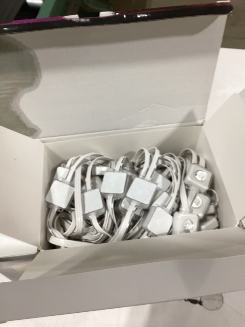 Condition photo showing Good Condition for Permanent Outdoor Lights - 100FT Smart AI RGB+IC LED with 72 Lights, IP67 Waterproof, 75+ Scene Modes, Alexa/Google/Remote Control Enabled, DIY Music Sync for Christmas, Holiday & Home Decor, White