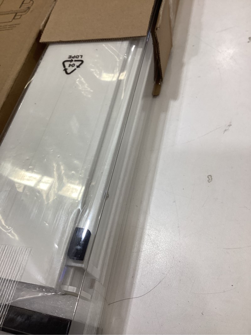 Condition photo showing Good Condition for smart motorized blinds with remote, cordless no-drill automatic roller shades, blackout electric blind for windows, white, 35 x 72 35"w x 72"h white