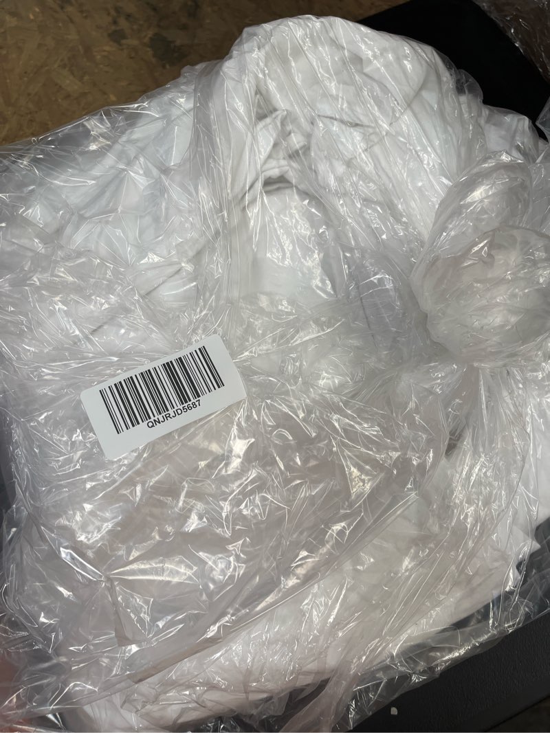 Condition photo showing Good Condition for organic brushed cotton duvet cover set, king/cal king, white