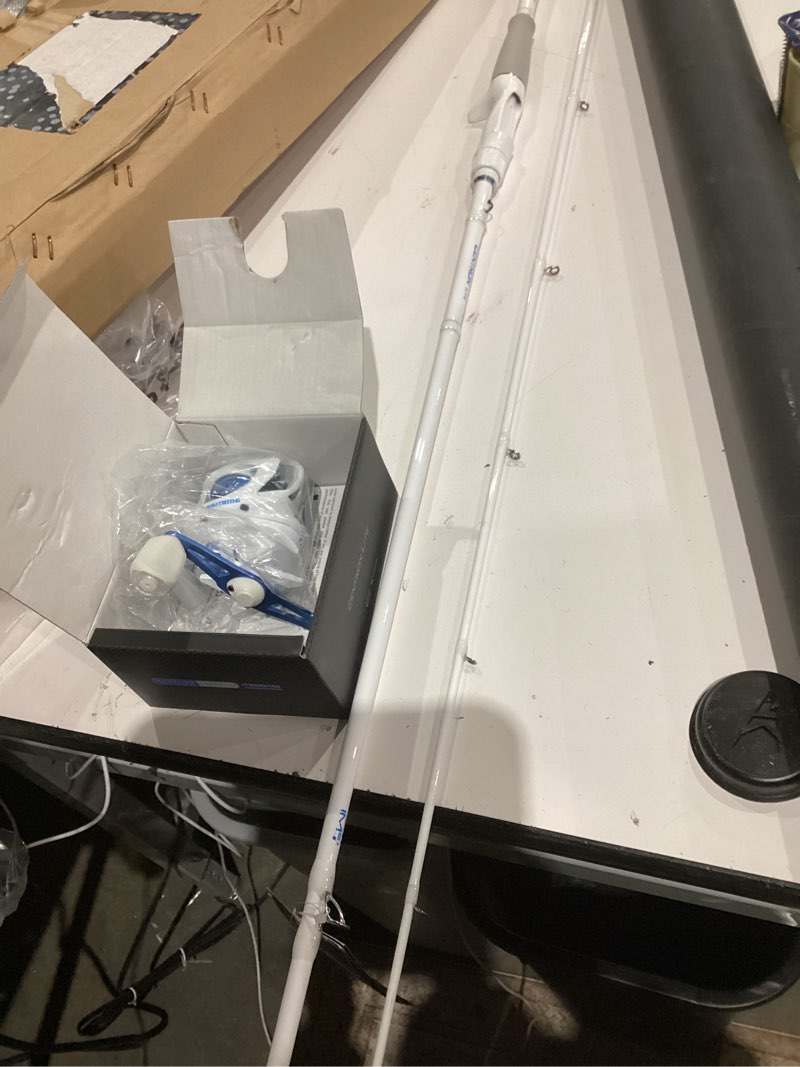 Condition photo showing Good Condition for KastKing Centron Lite Fishing Rod and Reel Combo, IM6 Graphite 2Pc Blanks, Stainless Steel Guides with Ceramic Rings, Contoured EVA Handles & Fighting Butt, Split or Full Rear Handle Design, 13 Models Cast-7'0" Medium Heavy- Right Handed-2pcs