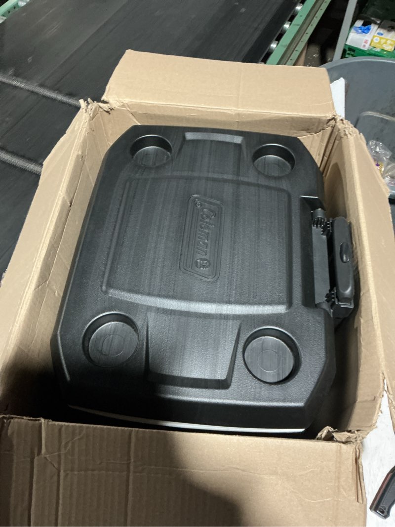 Condition photo showing New/Like New for coleman xtreme 50qt rolling cooler with wheels, extra-walled insulation keeps ice up to 5 days, port