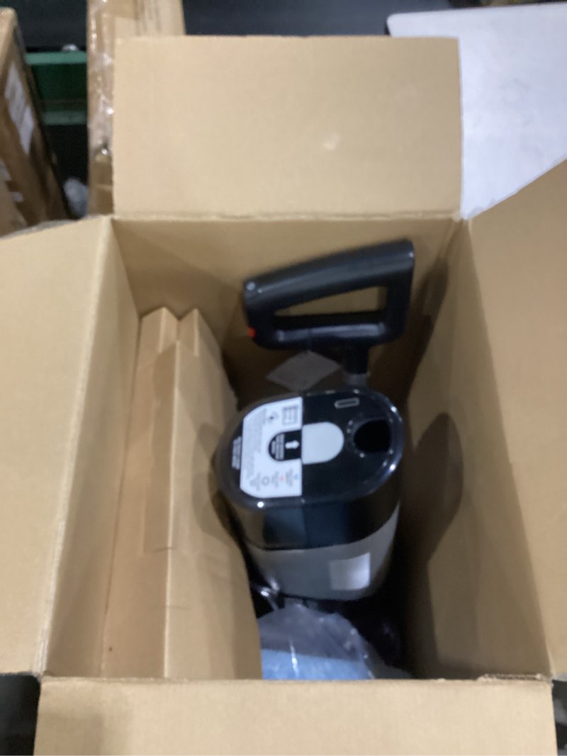 Condition photo showing As Is for shark | wet dry vacuum cleaner | vacuum and mop combo | hydrovac messmaster | 3-in-1 self-cleaning + powerful suction | 2 brushrolls & 2 solutions included | hardwood floor & area rug cleaner | aw261 cordless w/ premium