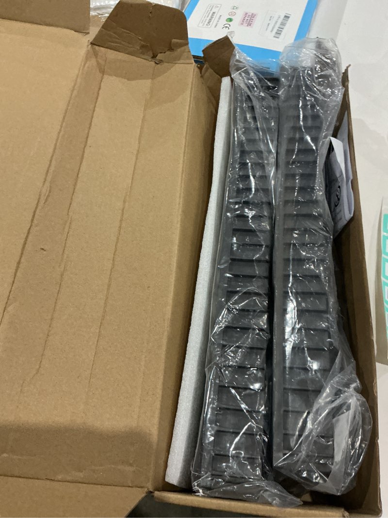 Condition photo showing Good Condition for 2Pack 100W Shop Light, 14000LM 6000K Daylight White Super Brighter LED Shop Light, IP66 Waterproof Garage Lighting with 1.8M/6FT Cord, Bay Light for Workshop Yard Garage Warehouses