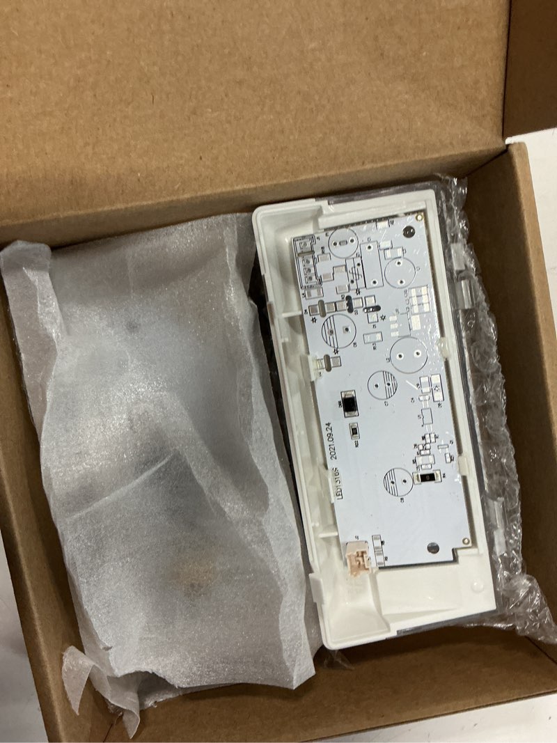 Condition photo showing Good Condition for new upgraded 3-piece led light set with conical lens 2 pcs w10515057 & 1 pc w10515058 compatible with whirlpool fridge light replacement, kenmore, maytag, refrigerator led