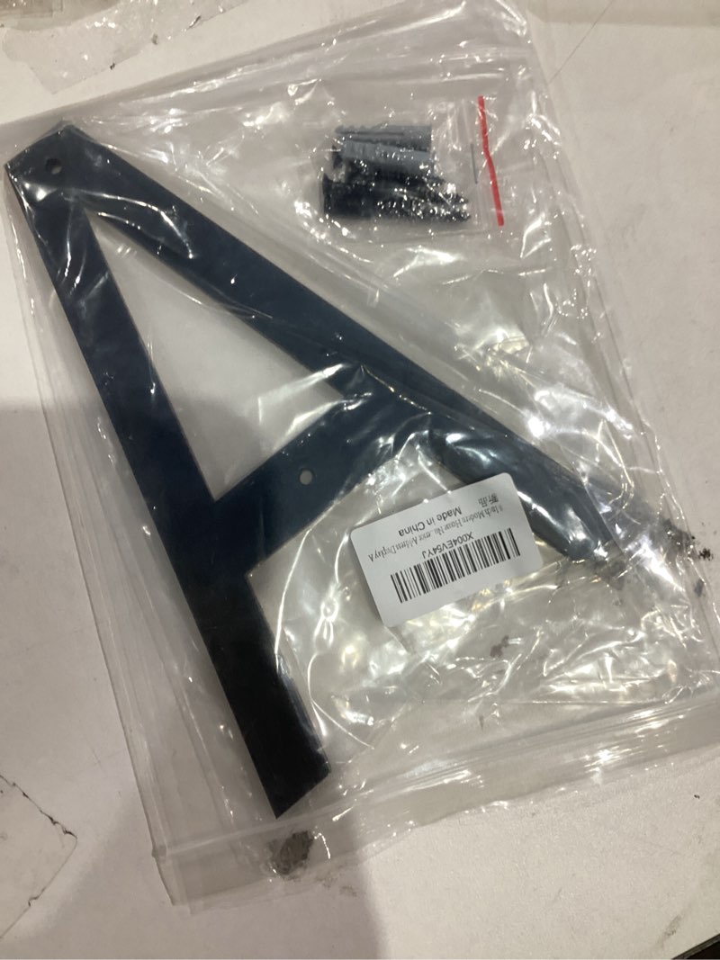 Condition photo showing New/Like New for 8 Inch Modern House Number A Includes Hardware for Flush or Floating Mount Easy Installation With Screw Set Frosted Matte Black Acrylic Address House Numbers for Door Porch Exterior Address Display A 8 inch Black Letter A