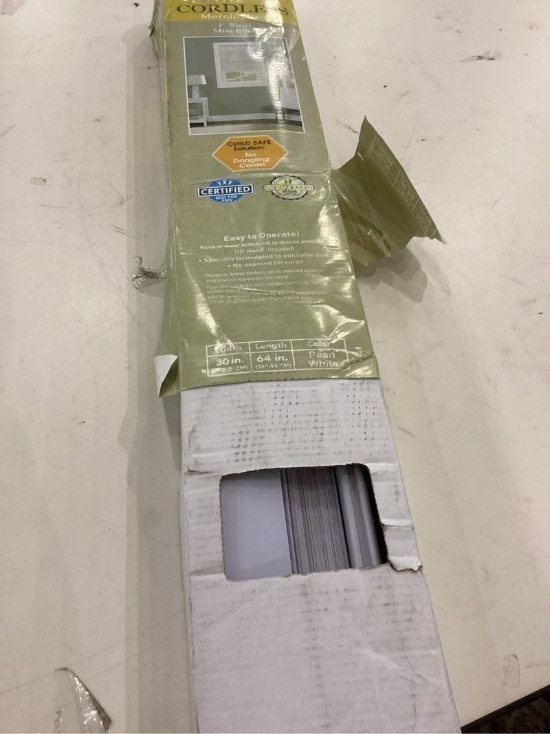 cordless 30” mini blind