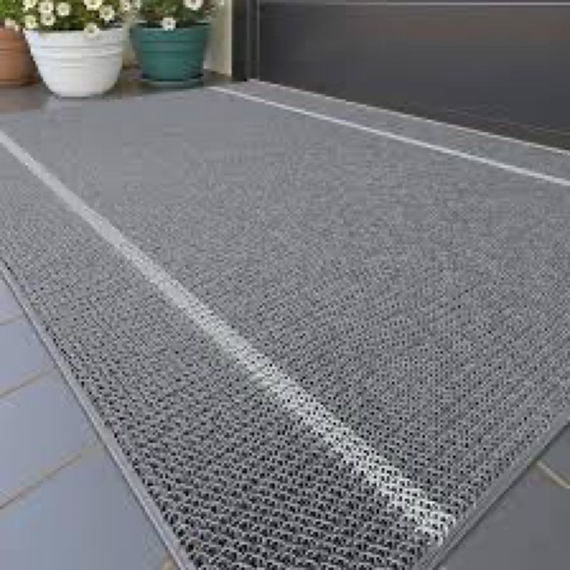 Color&Geometry Outdoor Mat for Front Door Entrance Outside Home Entryway Entry Waterproof Patio Heav