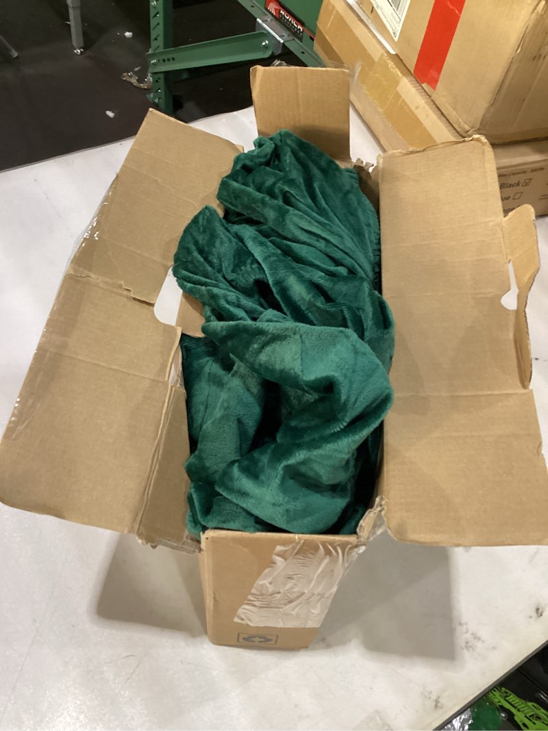 Condition photo showing Good Condition for PHF Truly Velvet Fitted Sheet Only Full Size, Christmas Luxury Super Soft Cozy Fuzzy Fleece Bottom Sheet with Deep Pocket Up to 16", Suitable for Fall Winter Spring, No Pillowcases, Emerald Green Full Size (54x75x15") Emerald Green