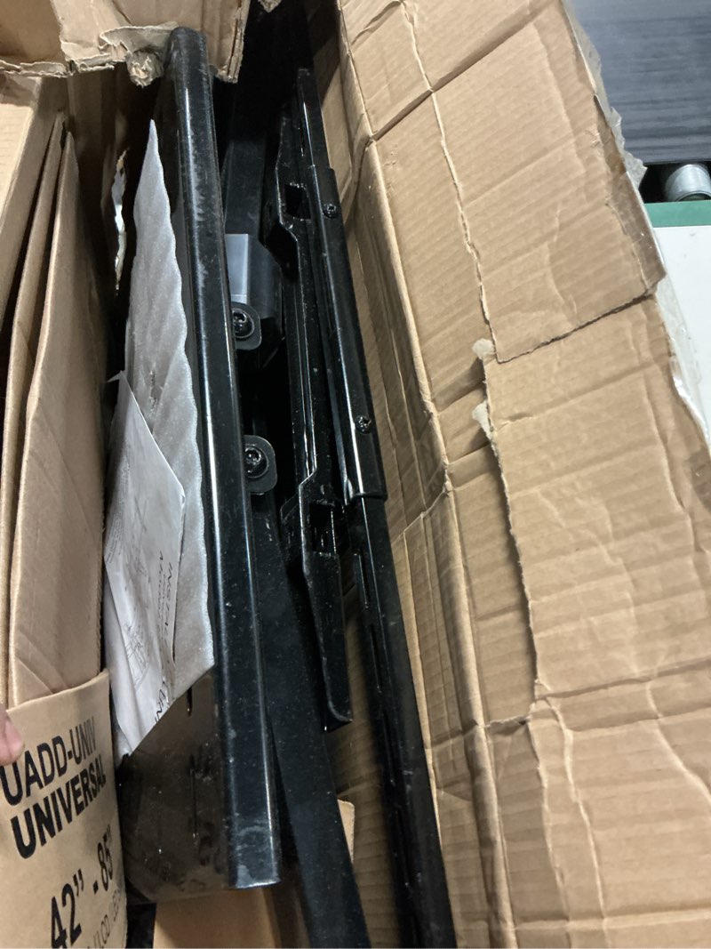 Condition photo showing Good Condition for mount-it! tilting tv wall mount bracket, 32-65", 175 lbs | universal heavy-duty mount for lcd led plasma flat screens, 15-degree tilt, max vesa 600x400.