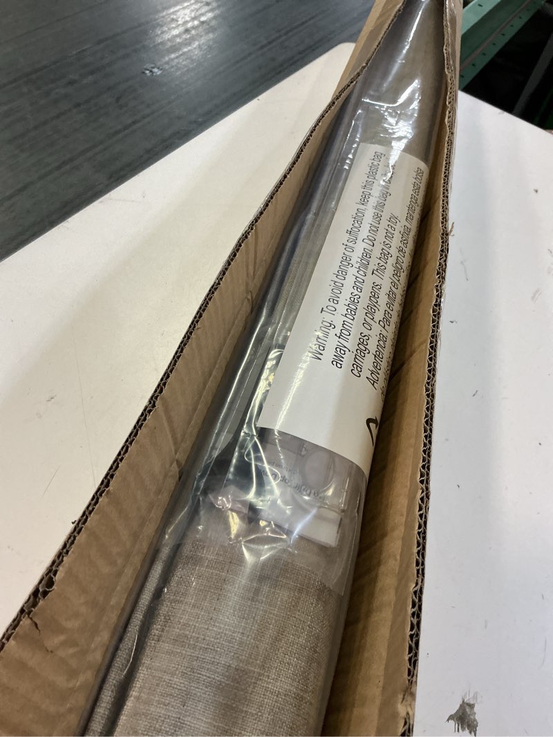 Condition photo showing Good Condition for lazblinds no tools no drill cordless roman shades for windows, blackout thermal insulated uv blocking window blinds, lightweight fabric blinds for indoor windows, 37" w x 60" h, blackout - beige beige 37" w x 60" h