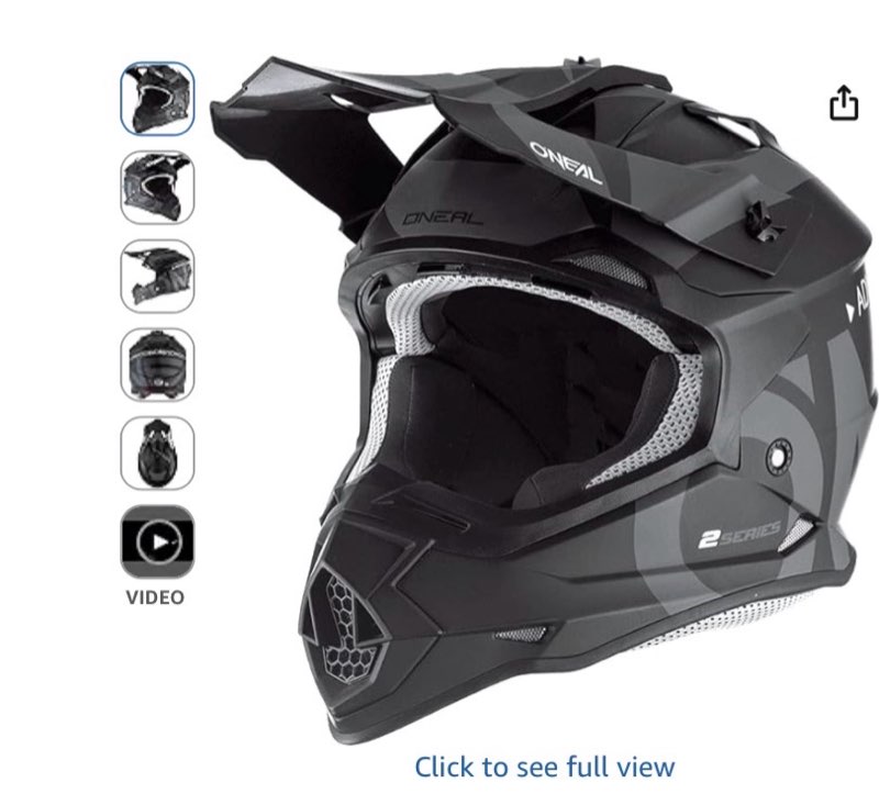 O'Neal 2 Series Adult Helmet Slick Black/Gray X-Large