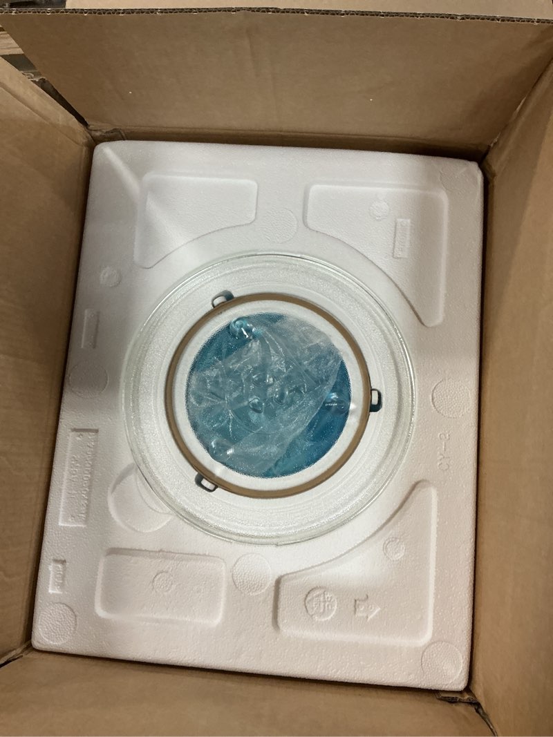 Condition photo showing Good Condition for ge countertop microwave oven, compact 1.1 cubic ft., 950-watt capacity, 6 auto cooking settings, child-lock technology, kitchen essentials for the countertop, dorm room or apartment, stainless steel