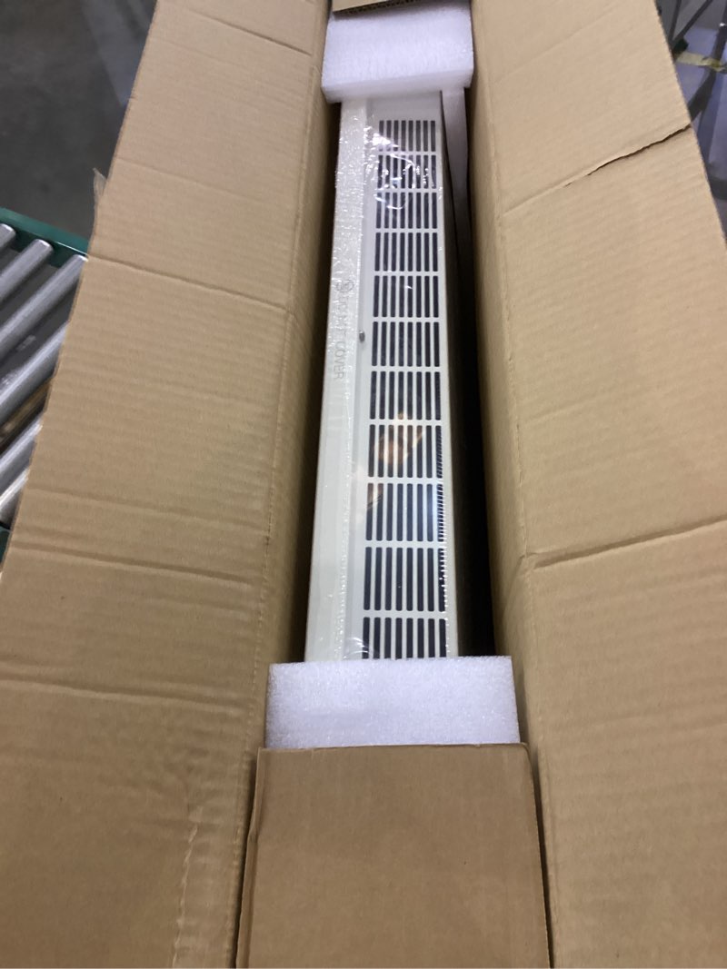 Condition photo showing New/Like New for Mica Infrared Space Heater for Indoor Use, Large Room Wall Mount or Portable Panel Heater with WiFi Smart App & Alexa Control, Fast Heating, Energy Efficient, Quiet, White
