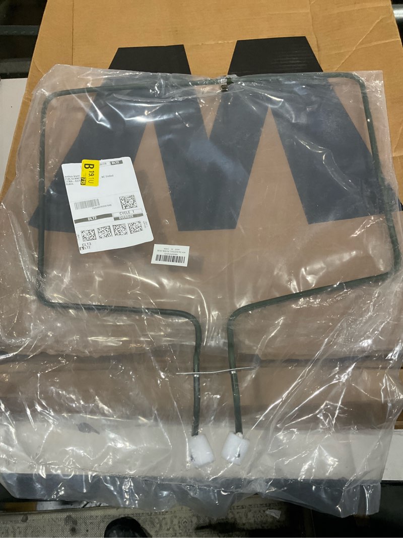 Condition photo showing As Is for w10779716 range bake element replaces ps11703285 w10774342 4161369 | replaces w10779716 wfe540h0es0 w10774342 ps11703285 4161369. durable range bake element for whirlpool maytag kitchenaid.