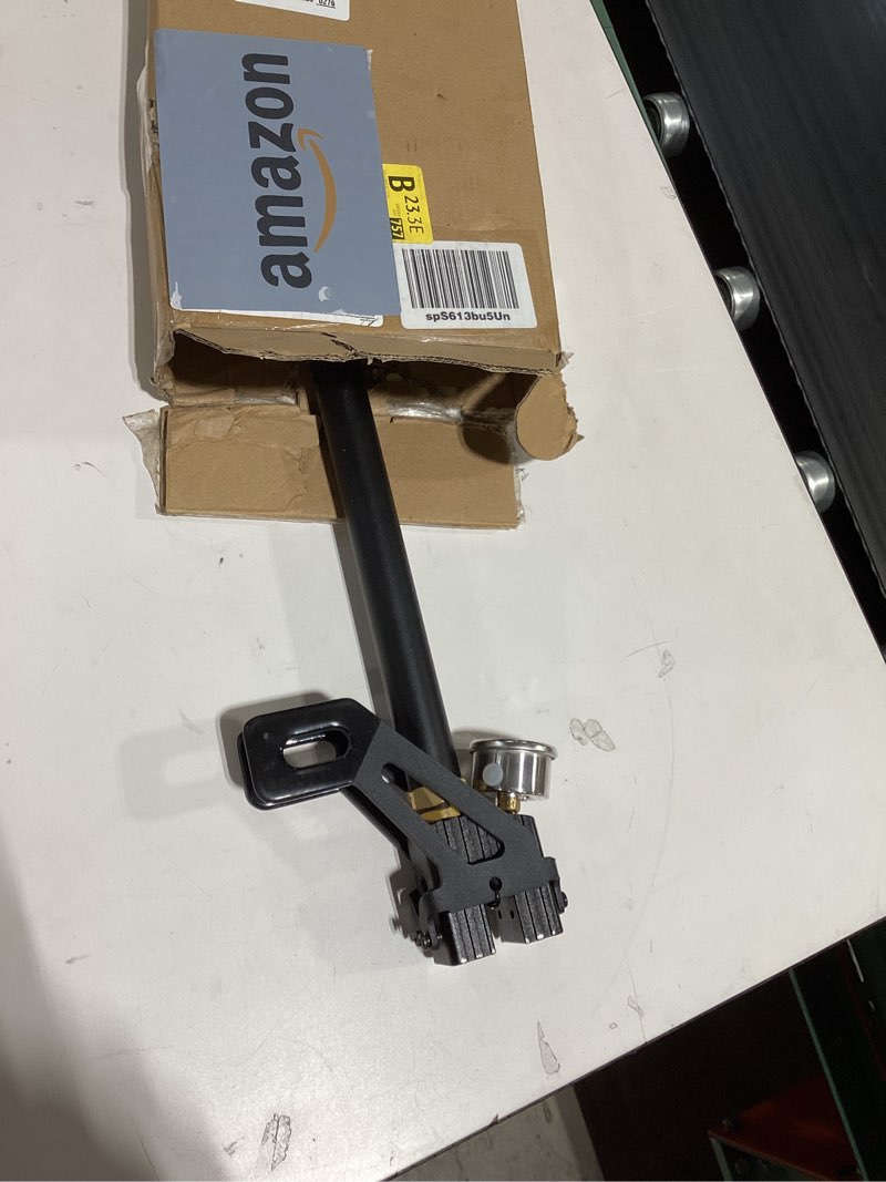 Condition photo showing As Is for 3-stage pcp hand pump 4500psi/30mpa with replacement parts kit – high pressure air pump for pcp air rifle, air gun, hpa tank, paintball, stainless steel hand air pump with oil-water filter