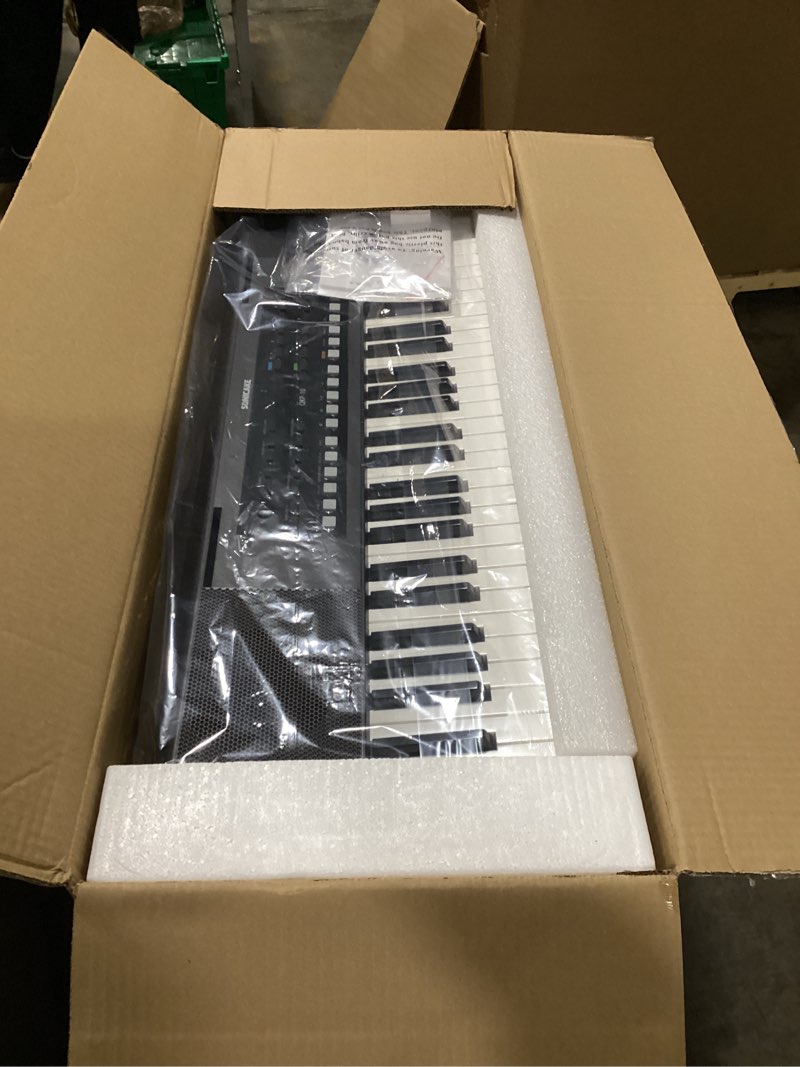 Condition photo showing Good Condition for Sonicake Premium 61 Keys Keyboard, Portable Digital Electronic Piano Keyboard for Beginners, Built-in Bluetooth Speakers, Headphones, 300 Tones and 300 Rhythms, 80 Demos, Music Rest & Power Adapter