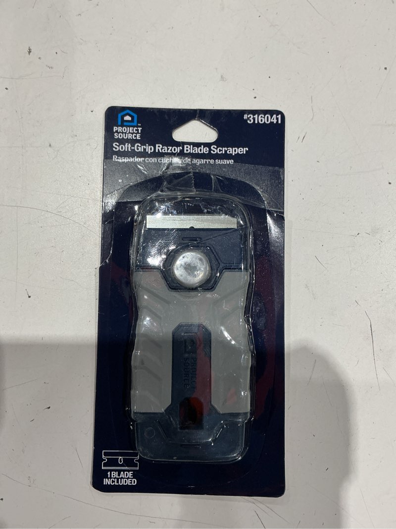 Condition photo showing Good Condition for project source 0.74-in steel paint scraper(((blu))