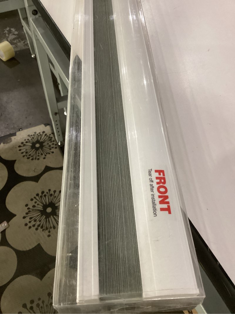 cordless cellular shade 31”x72” grey