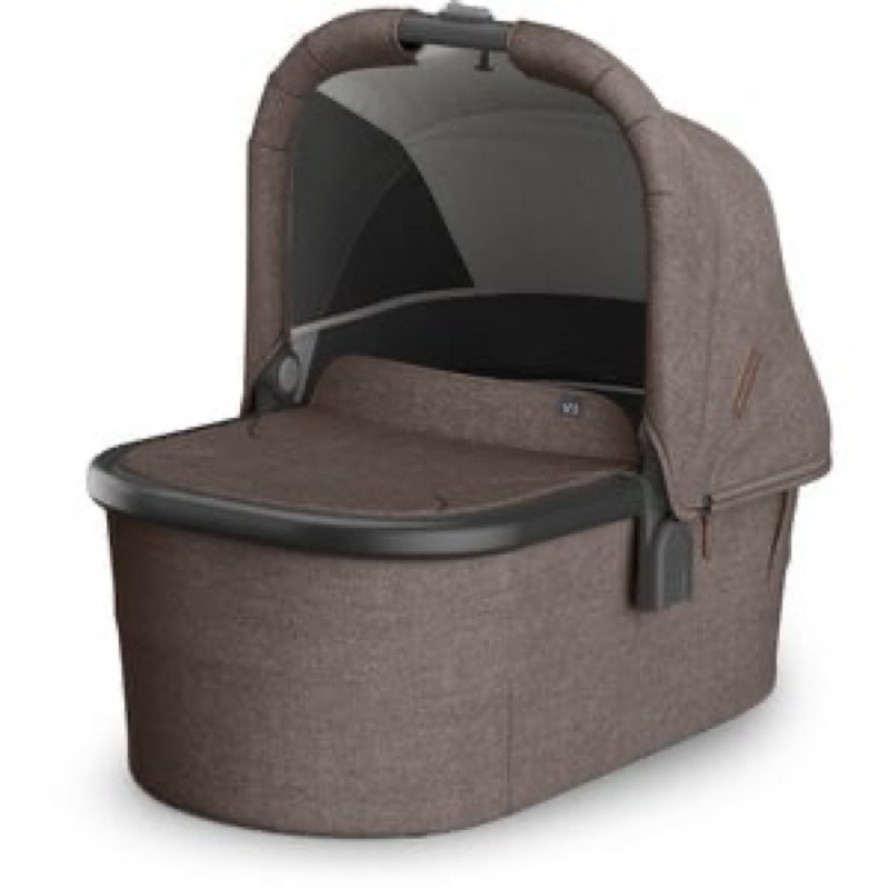 UPPAbaby Bassinet V3 - Compatible with Vista, Cruz, Ridge Strollers - Overnight Sleep Solution - Mat