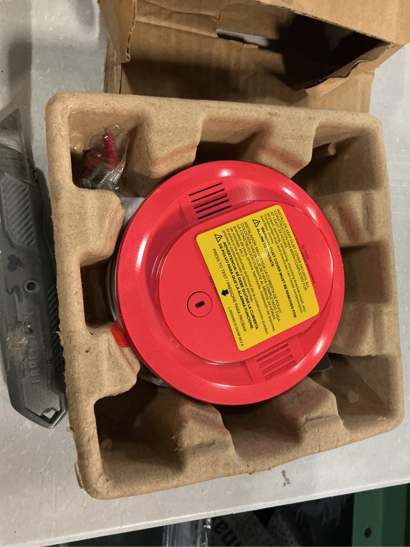 Condition photo showing Good Condition for kidde smoke and carbon monoxide detector, 10-year battery powered, led status lights, 85 db alarm, 5-inches, 30cud10, 1 pack 1 pack 30cud10