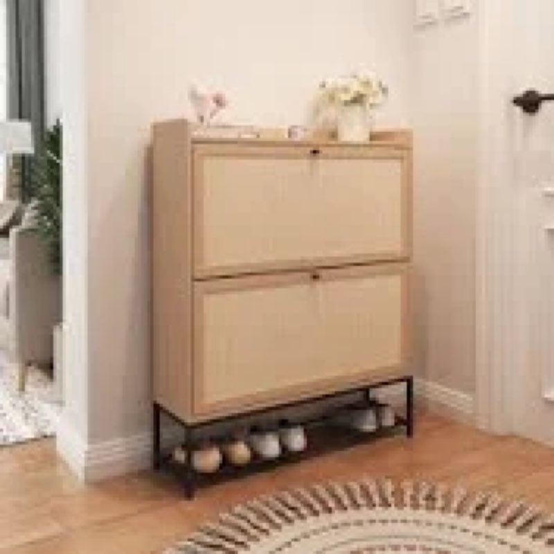 Avangeline 20 pair shoe storage cabinet