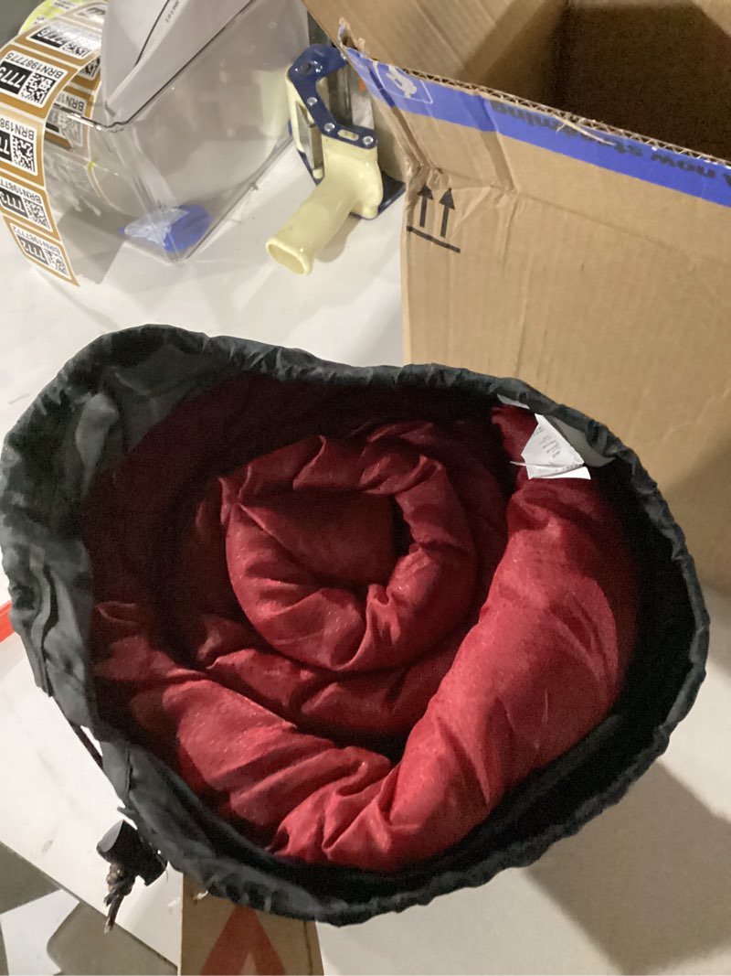 Condition photo showing Good Condition for KingCamp Sleeping Bag for Adults, Cold Weather & Warm Extra Wide Big & Tall XL Portable Waterproof Flannel Sleeping Bags, Essentials Gear Accessories for Camping Backpacking Hiking Indoor & Outdoor 30°F Ultimate Warmth Navy 86.6" x 39.4"
