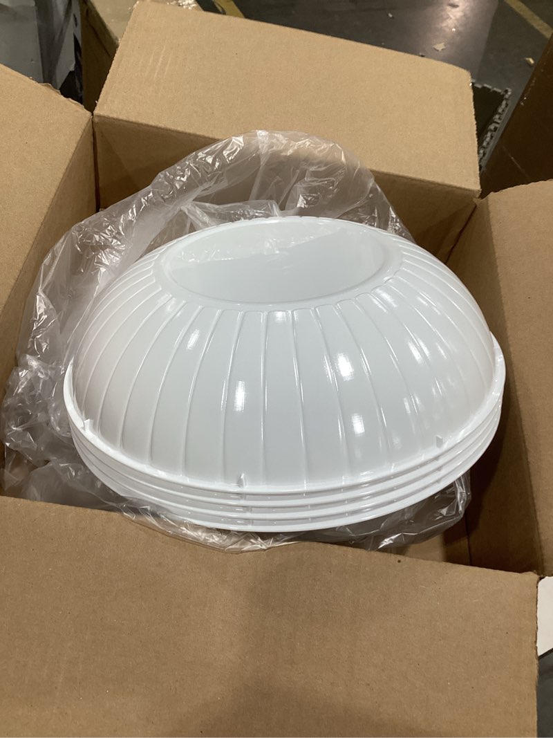 Condition photo showing New/Like New for wna caterline® 128 fl oz (1 gallon) white plastic catering bowls