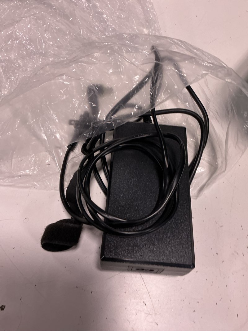 Condition photo showing As Is for ac adapter 12v 6.67a 80w compatible with philips ds500 ds700 auto cpap advanced ref 1144267 compatible with dreamstation cpap auto bipap power cord mea080a12c 1118499 1005894 ade022