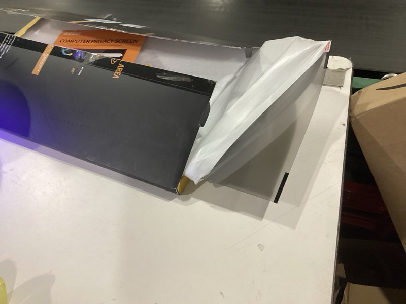 Condition photo showing New/Like New for Magnetic 23.8 Inch Privacy Screen for Computer Monitor 16:9 Aspect Ratio, Hanging Removable Anti-Blue/Glare Protector Film, Anti Spy Desktop Security Private Filter 23.8in