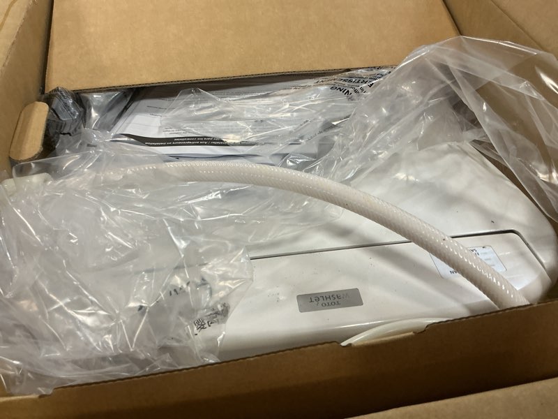 Condition photo showing Good Condition for toto® washlet® c5 electronic bidet toilet seat with premist and ewater+ wand cleaning, elongated, cotton white - sw3084#01 cotton white c5 elongated