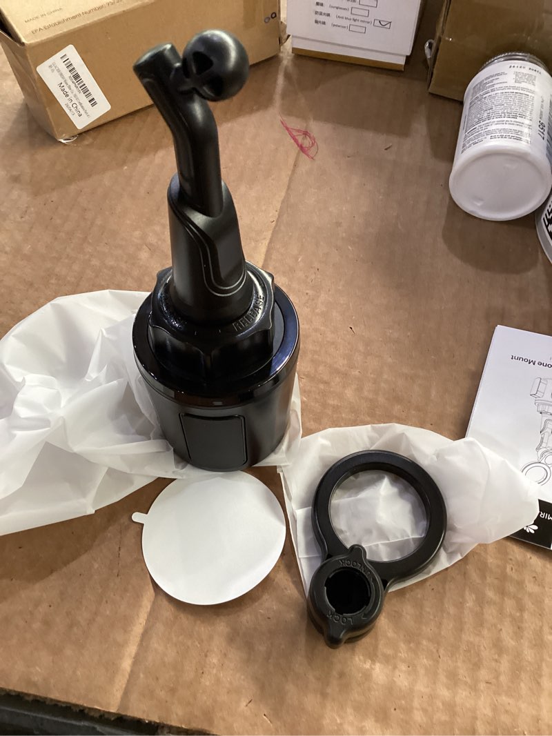Condition photo showing Good Condition for miracase for magsafe car mount, [strong magnetic] 2026 hands free phone holders for your car, universal cup holder phone holder for iphone 17 16 15 14 13 12 pro max, samsung & more smartphones