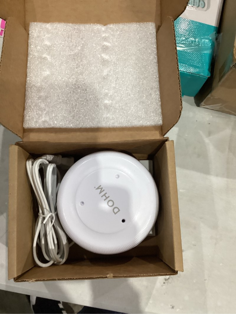 Condition photo showing Good Condition for Yogasleep Dohm Uno White Noise Sound Machine, Real Fan Inside for Non-Looping White Noise, Sleep Aid, Office Privacy & Meditation for Adults & Baby, Registry Gift (White) White Pack of 1