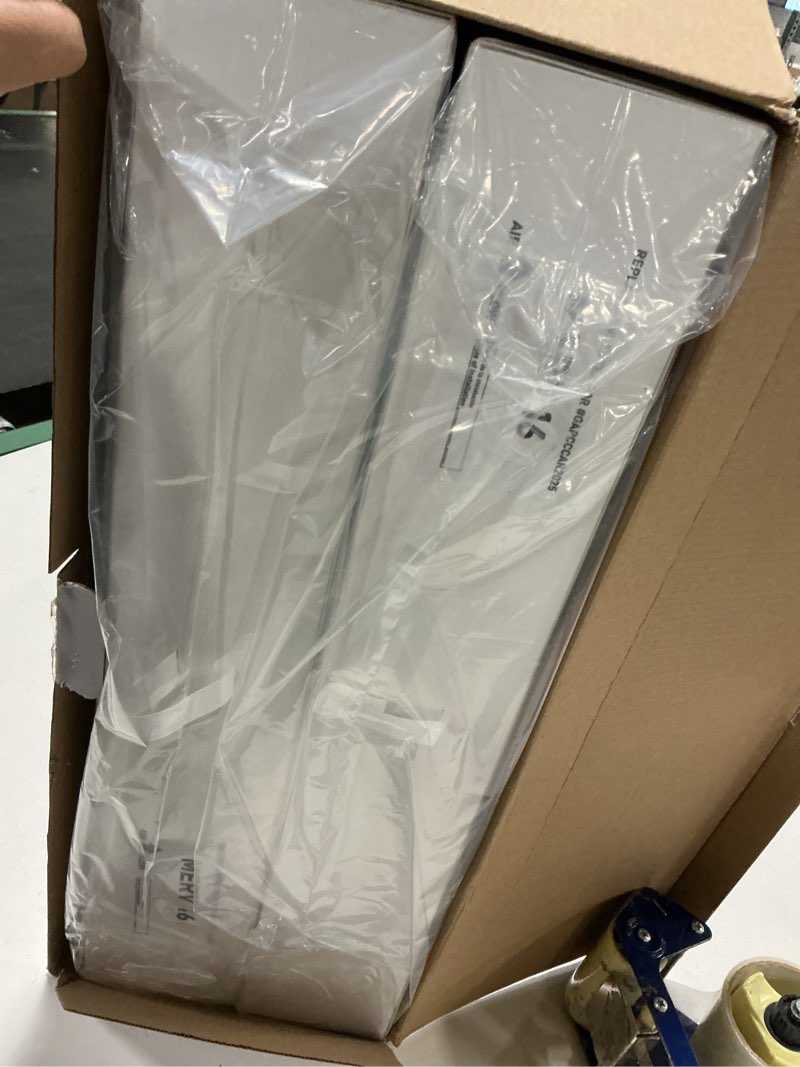 Condition photo showing Good Condition for GAPCCCAR2025 Filter Replacement Compatible with Bryant/Carrier Infinity MERV 16 Air Purifier Cartridge GAPBBCAR2025/GAPCCCAR2025, 20" x 25", 2-Pack