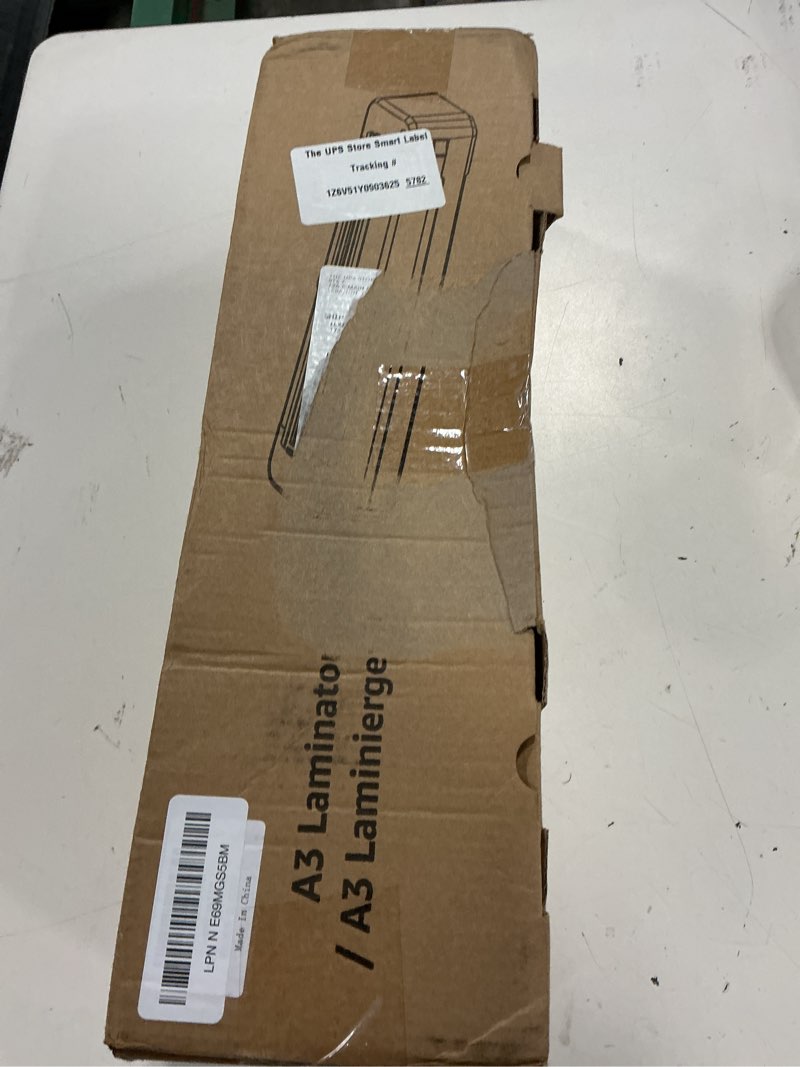 Condition photo showing New/Like New for 13 inch laminator machine - 11x17 laminator with 50 sheets, cold & thermal, built-in paper cutter & corner rounder, a3 laminating machine for classroom home school black