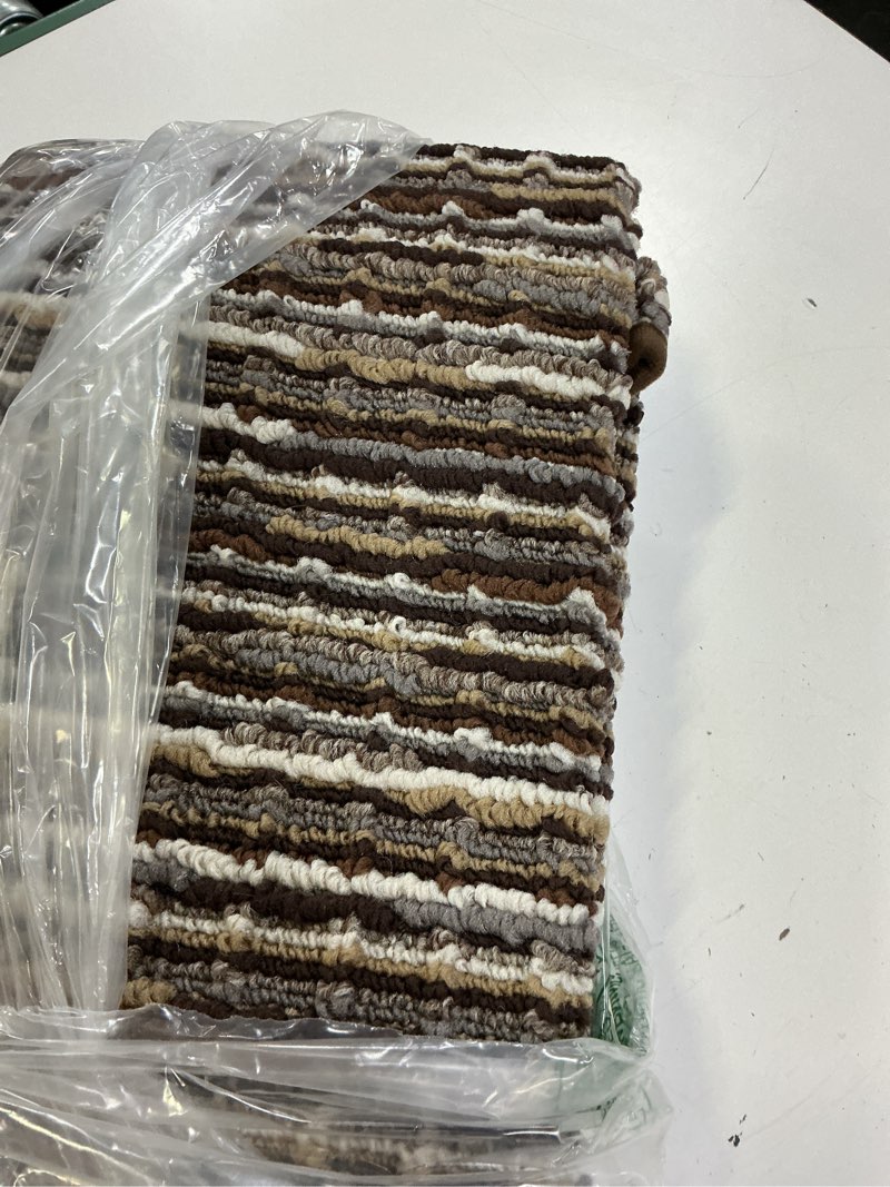 Condition photo showing Good Condition for kitchen rugs sets of 2-non slip kitchen mats for floor-thick stain resistant vintage kitchen floor mat runner carpet for hallways entryway laundry room washable?brown 20"x47"+20"x32"?
